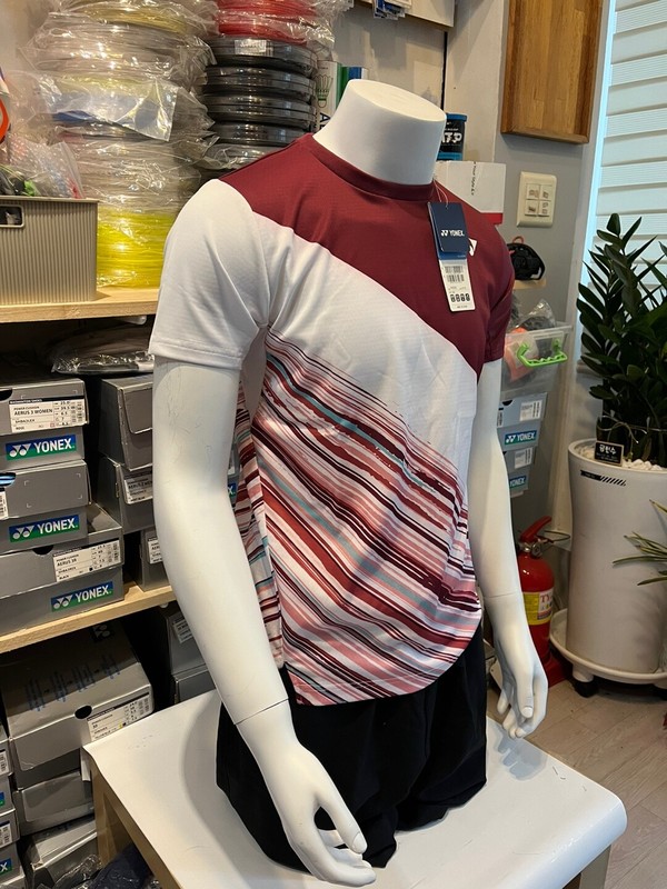 [On Sale] YONEX Men's Tennis T-Shirts Sportswear Tee Top [US:XXS] NWT 10453EX gallery