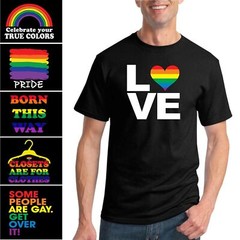 Gay Pride Shirt LGBT Proud Tshirt Ally Support T Rainbow Shirt