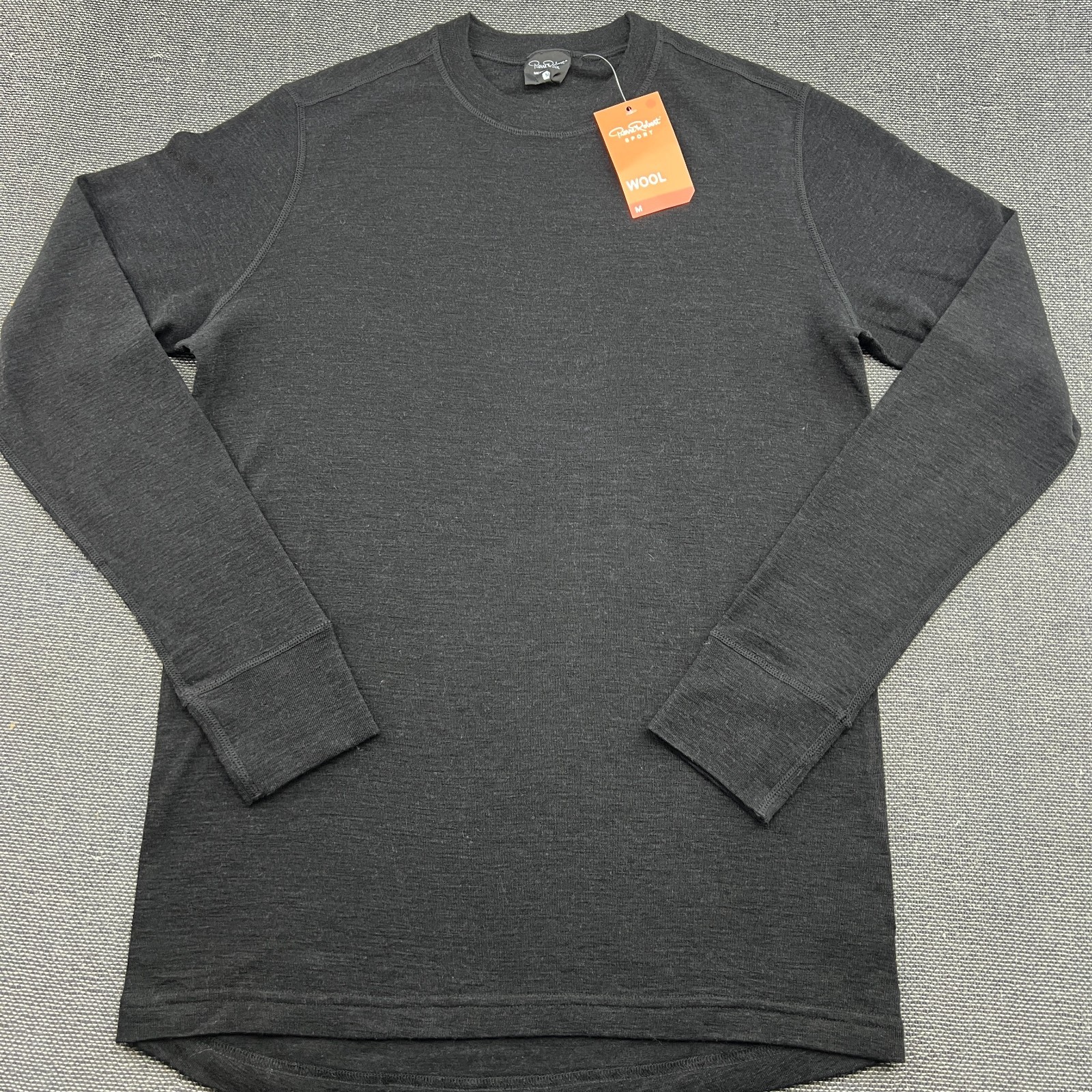 Pierre Robert Base Layer Shirt Mens Medium Merino Wool Tencel Outdoor Ski Hiking gallery