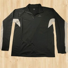 Paradox Veste de Performance Athlétique Noir et Blanch Baselayer Homme Taille TG