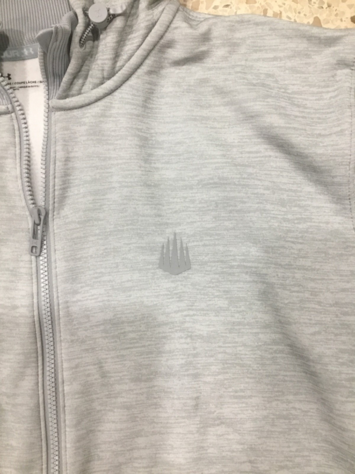 IMG ACADEMY Under Armour UA Men's Fleece Storm Full Zip Hoody - Steel Gray NWT gallery