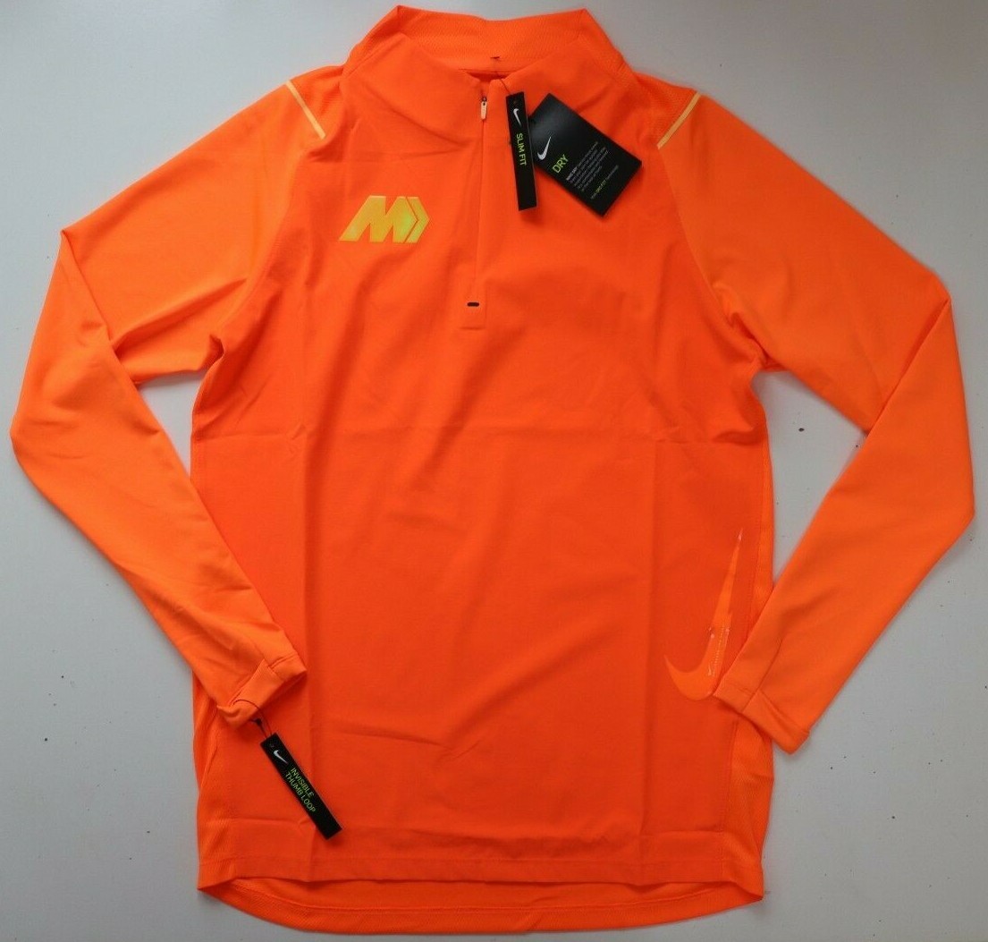 NIKE DRI FIT MERCURIAL STRIKE FOOTBALL LONG SLEEVE DRILL TOP CK5596-803 MEN M gallery