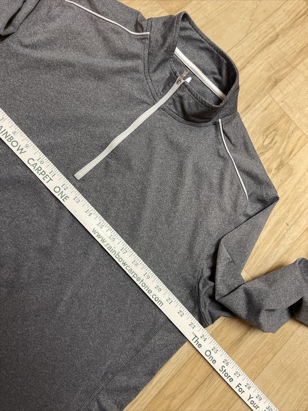Johnnie-O CMKO1030 1/4 Zip Prep Formance Spider UR Pullover Blue Gray Sz L gallery