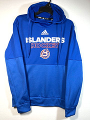 Adidas NHL New York Islanders Pullover Hoodie Mens Size MEDIUM Aeroready