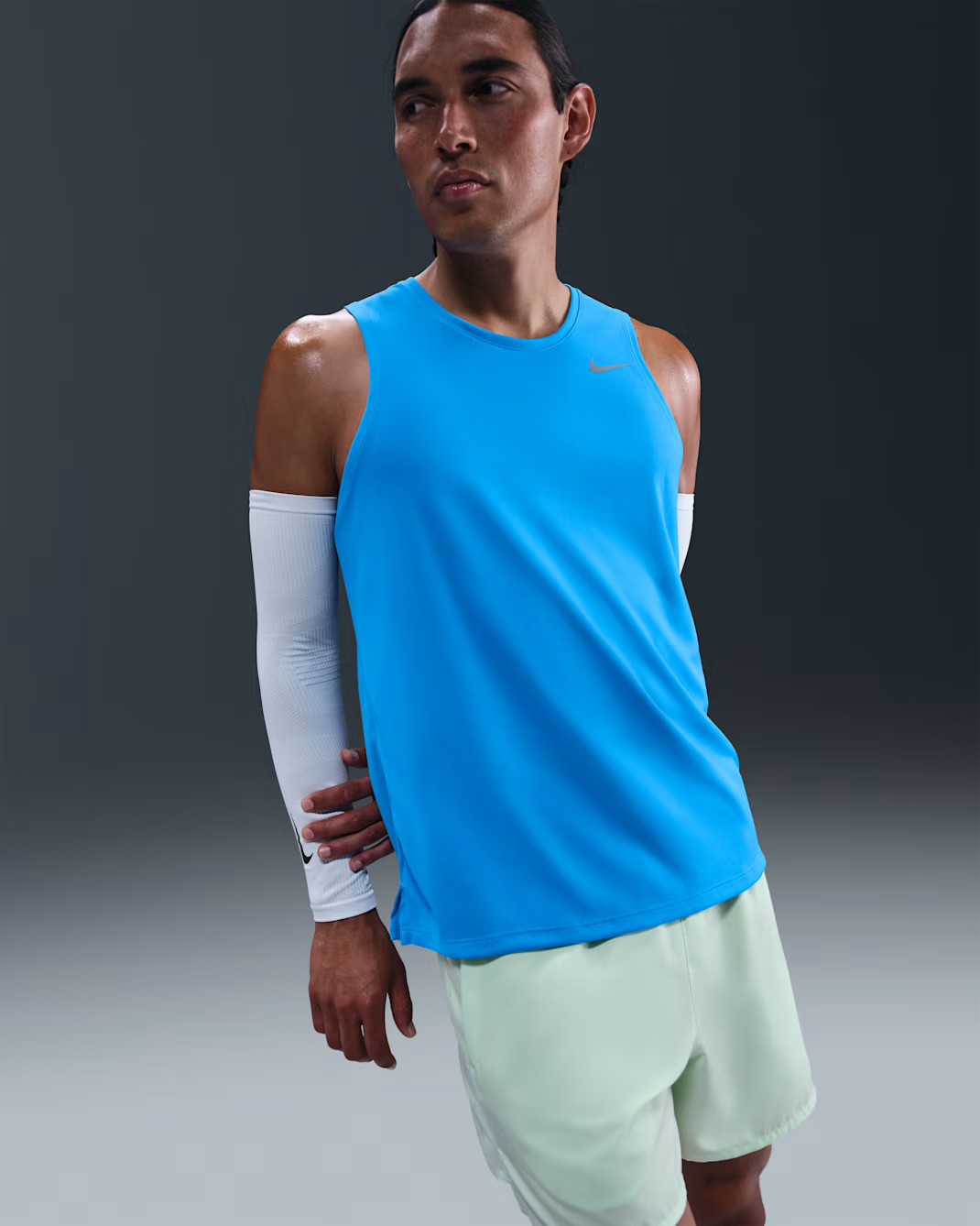 Nike Miler Men's Dri-FIT Running Tank TOP DV9321 $35 gallery