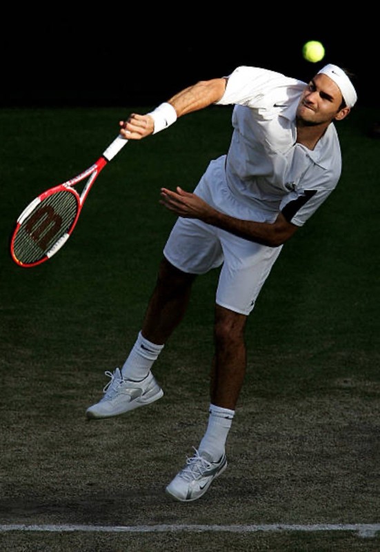 Roger Federer Nike 2004 Wimbledon Polo Shirt size:M(JPN L) RF gallery