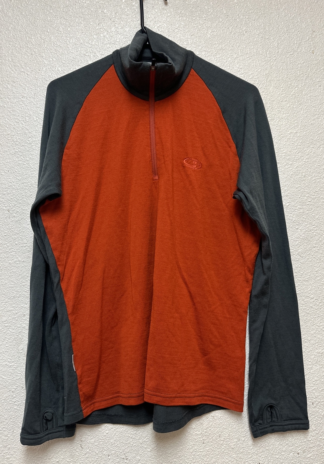 Icebreaker Pure Merino Body Fit 260 Slim Fit Half Zip Jumper Men’s Sz L gallery