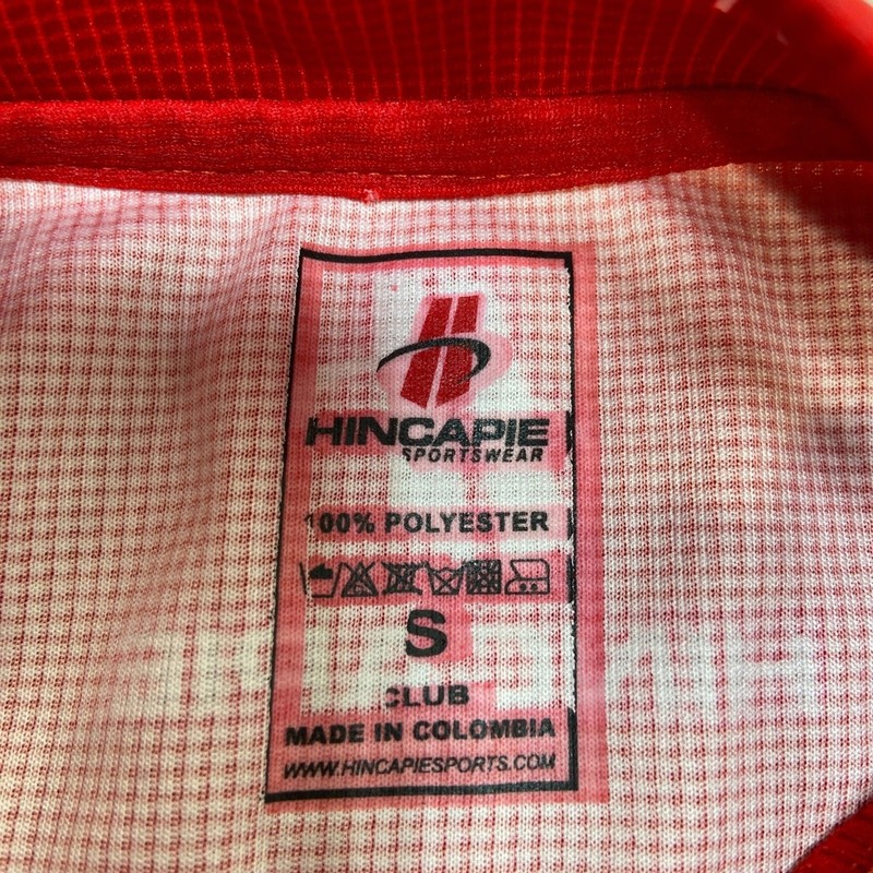 Hincapie Sportswear Cycling Jersey Full Zip Top Red Tour of California Sz S gallery