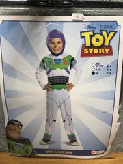 Buzz Lightyear Costume For Kids Toy Story Disney Pixar – Size M