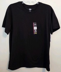 Athletic Works Men’s SMALL Moisture Wicking Tee BLACK Tri-Blend T-Shirt #10726