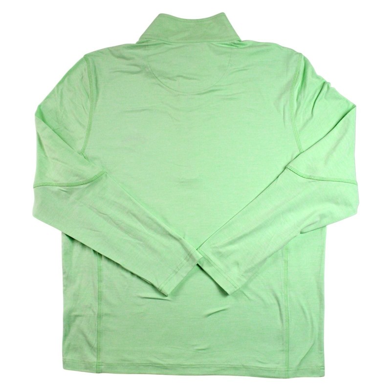 Callaway 1/4 Zip Golf Pullover Mens M Green Ash Stretch Water Repellent $88 NEW gallery