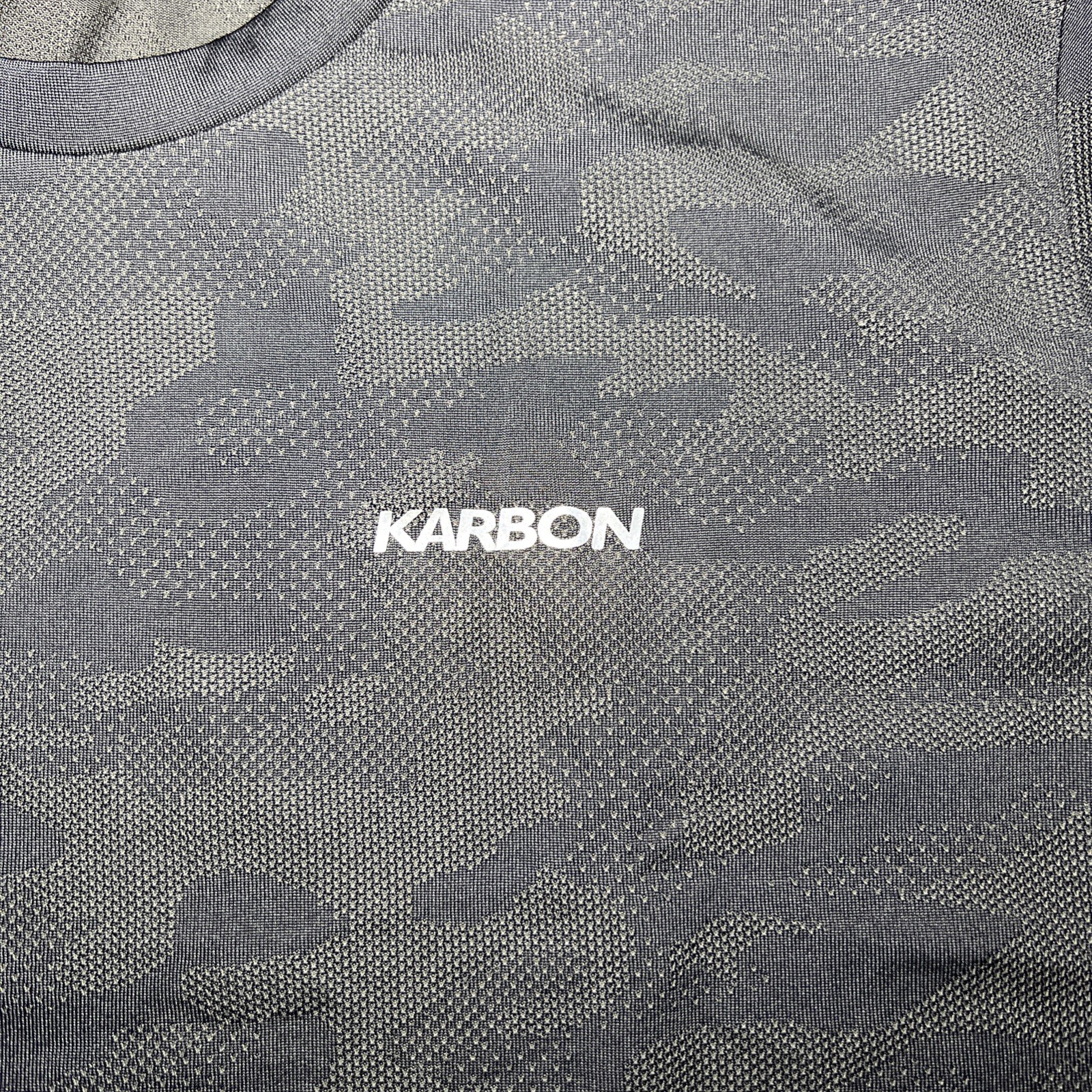Karbon Shirt Mens 2XL Black Short Sleeve Camo Lightweight Breathable gallery
