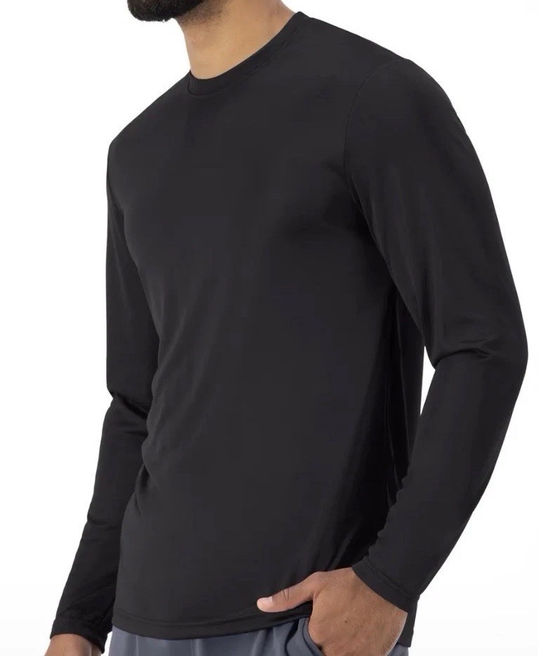 Hanes Sport Cool DRI Men's Performance Long Sleeve T-Shirt, 2XL