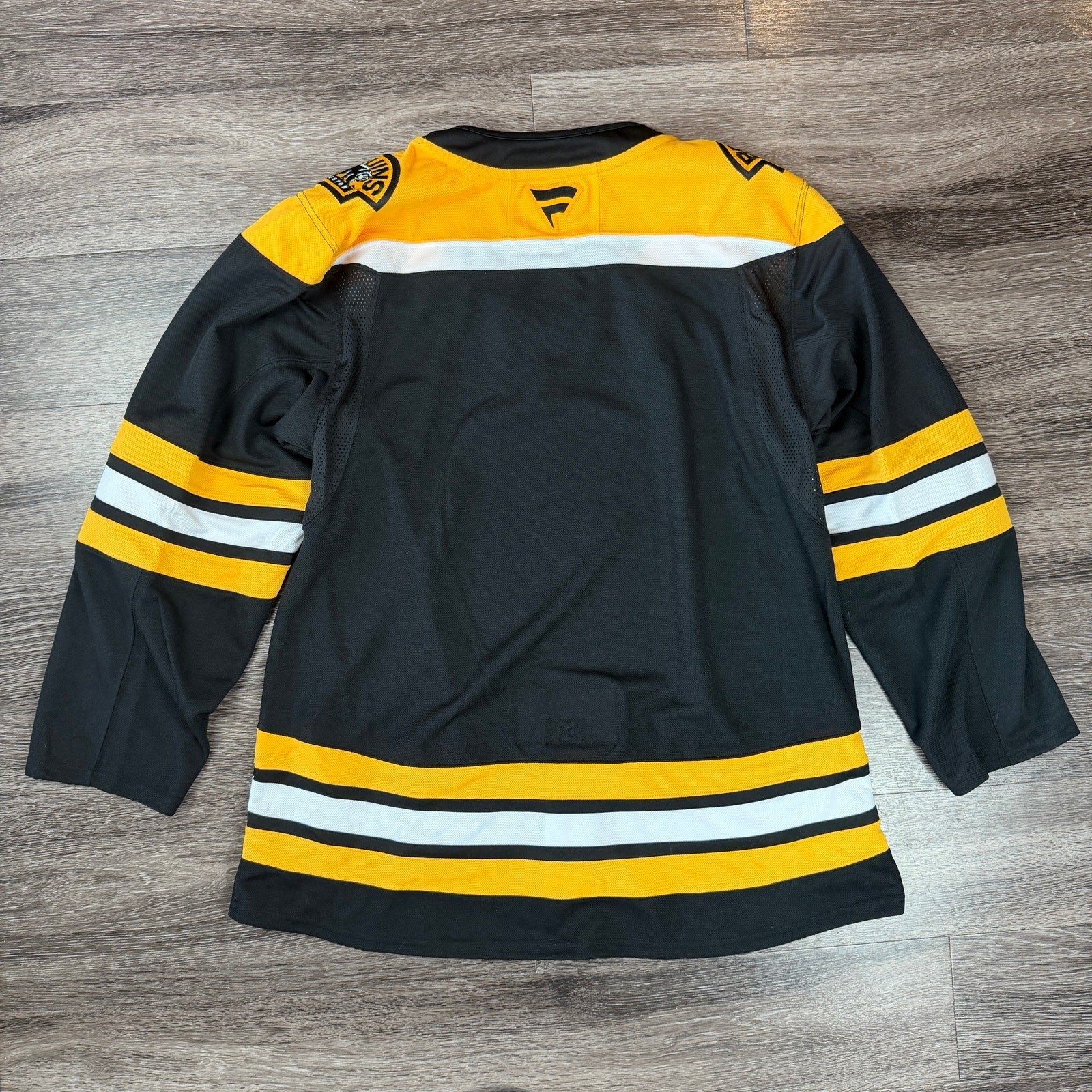 Boston Bruins Fanatics Premium Jersey W/ Fighting Strap Black Size 54 XL NEW gallery
