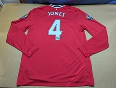 Manchester United 2011 2012 Home Phil Jones Mens Football Jersey Large Nike