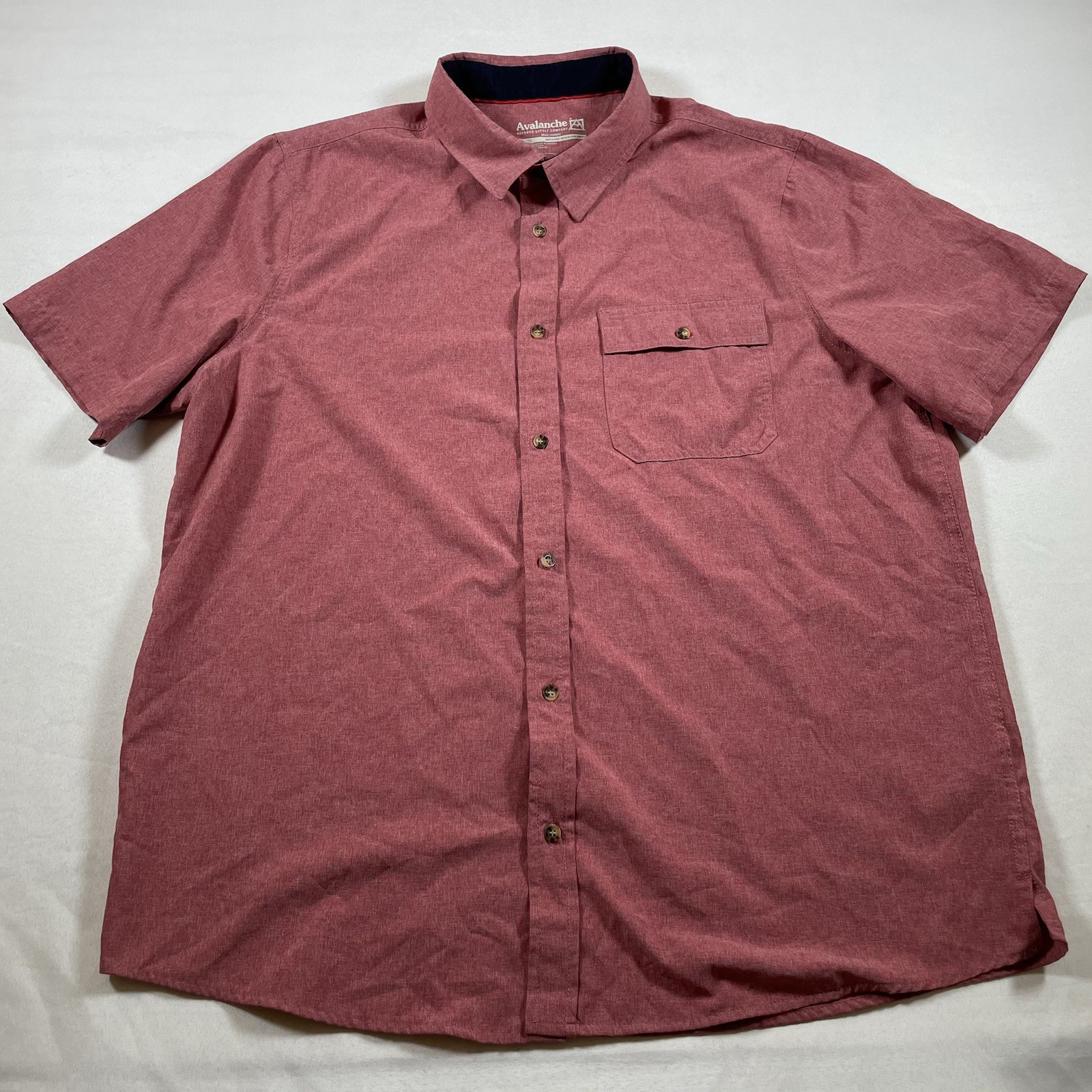 Avalanche outdoor supply company quick dry tech shirt 4 way stretch XL gallery