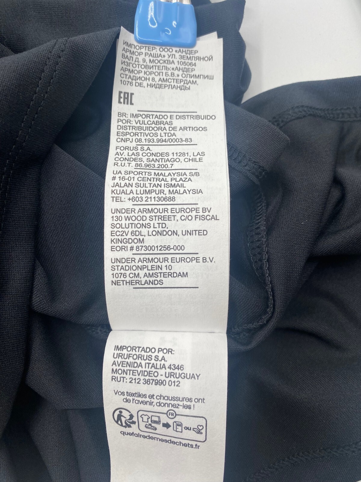 Under Armour Men's UA Tech 2.0 1/2 Zip LS T-Shirt Long Sleeve T-Shirt Black gallery