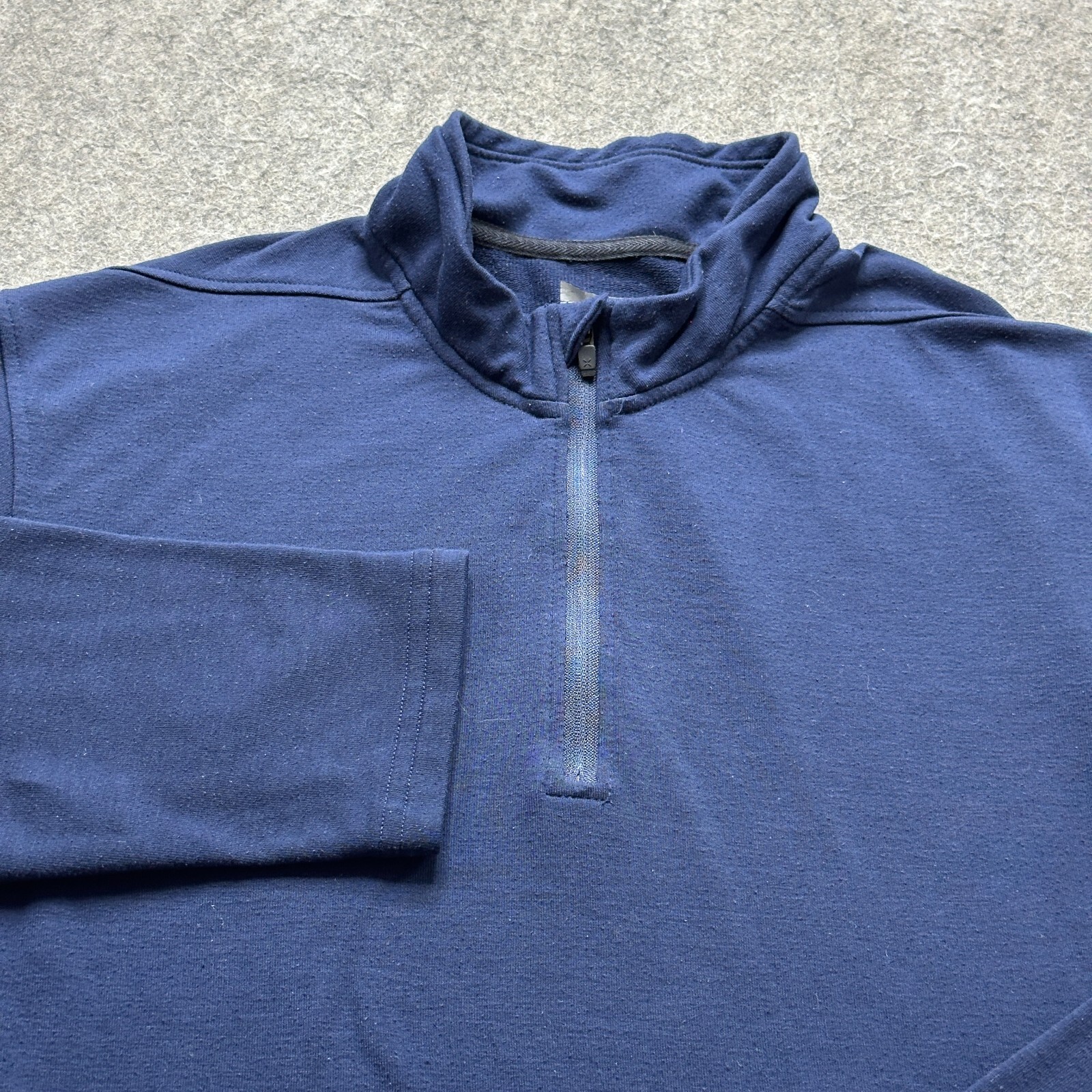 Ten Thousand Over Zip 1/4 Zip Men L Blue Pullover Performance Stretch Breathable gallery