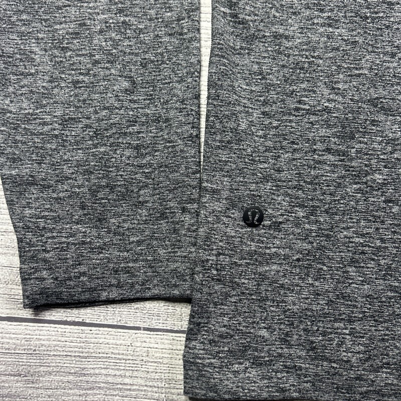 Lululemon Shirt Mens Large Gray Long Sleeve Performance Athletic Running Top gallery
