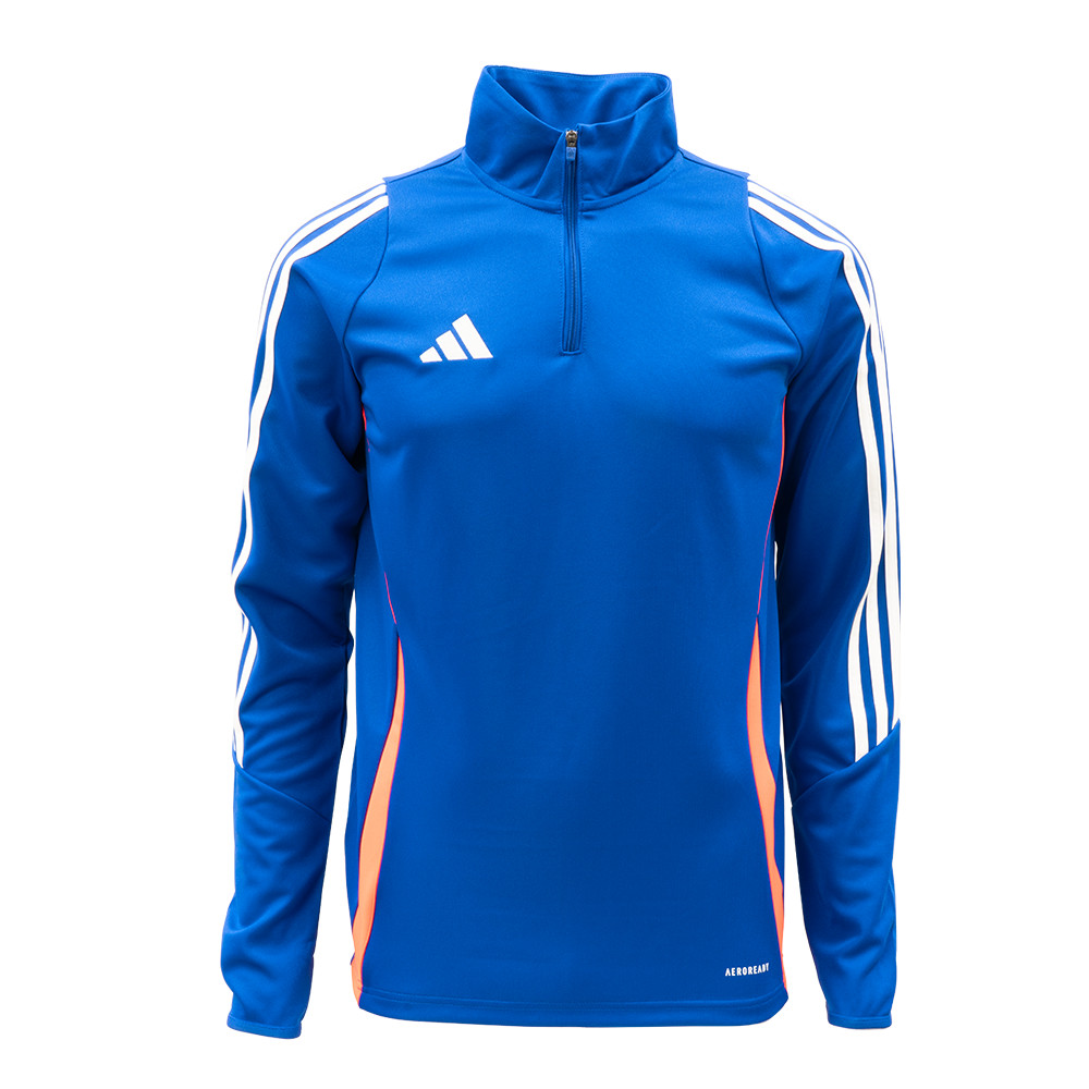 adidas Tiro 24 Training Top Men's Soccer Sports Football Top Blue AsiaFit JE1993 gallery