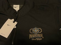 DISNEY CRUISE DCL WISH INAUGURAL SAILING NIKE DRI-FIT MEN LARGE BLACK FLEECE NEW
