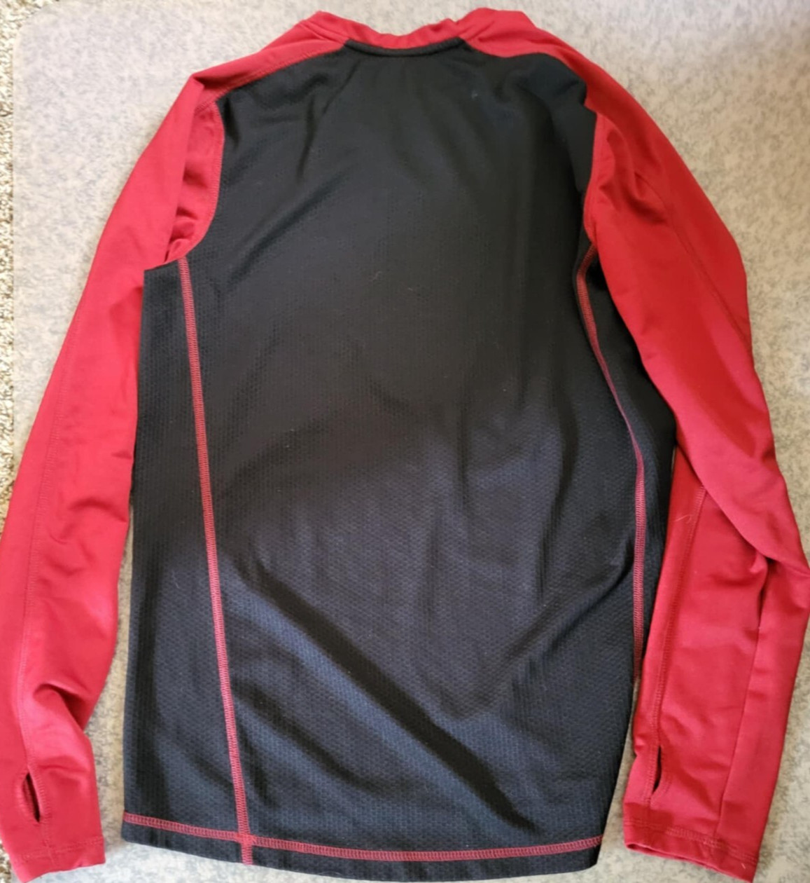 ''TEX GEAR'' COLORS RED AND BLACK SMALL MENS TOP (C43) gallery