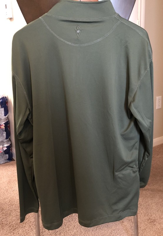TEC Technology Enabled Clothing SEV Quarter Zip - Green gallery