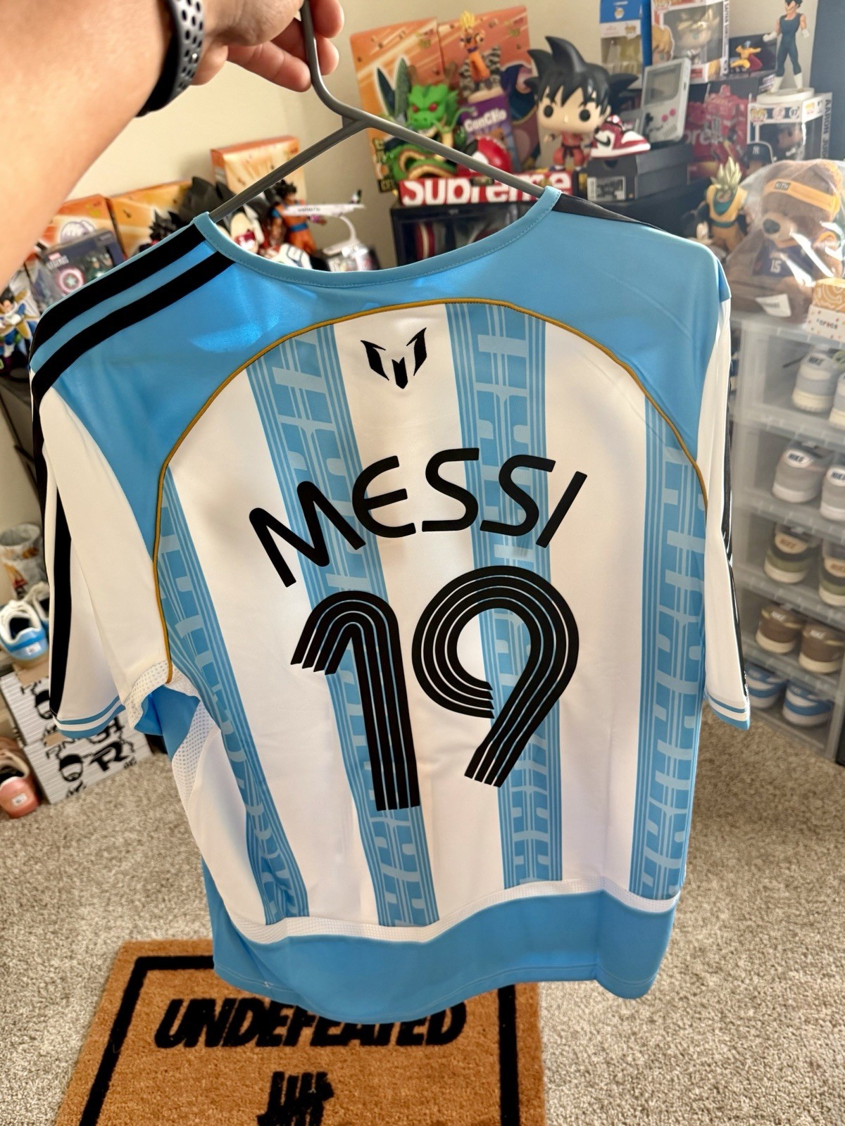 Kith x Adidas Football Messi Jersey Size Medium gallery
