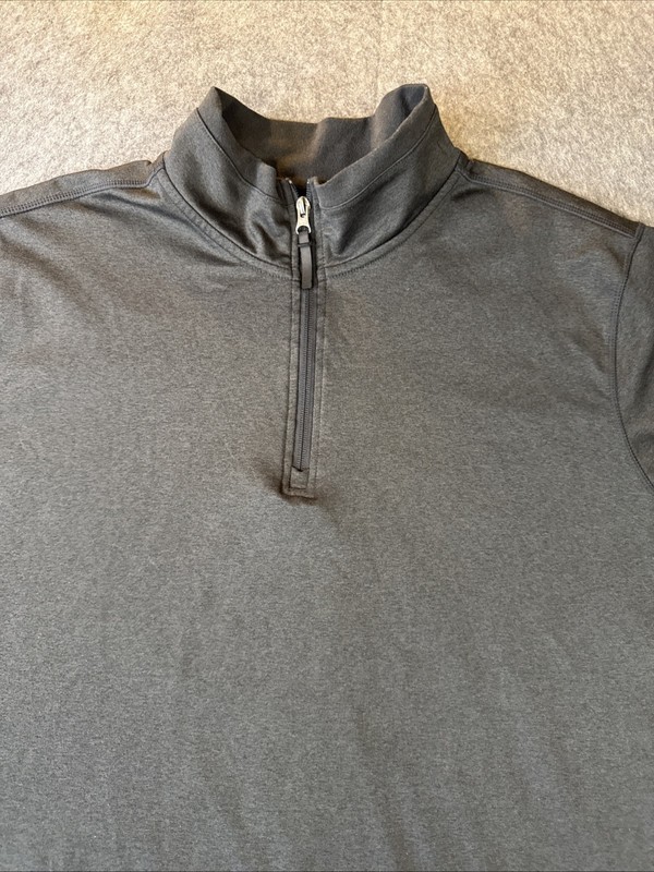32 degrees Heat - Men's 1/4 zip Pullover Jacket XL Gray Outdoor Walk gallery