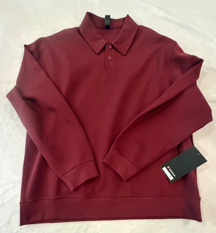 Lululemon Men’s Large Grand Standard Long Sleeve Polo gallery