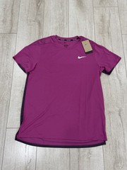 Men LT New Nike Court Tennis Slam Dri-FIT Tennis Shirt Top FQ2020-518 Purple