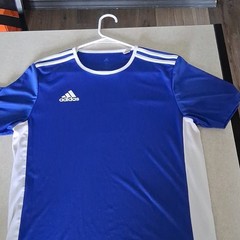 Vintage adidas AEROREADY Men’s Soccer Jersey Colorblock Breathable Crew Neck M