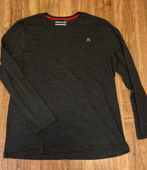 Avalanche Outdoor Supply Company Mens Size XL Long Sleeve Gray Shirt Base Layer