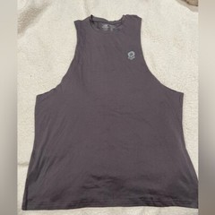 ZERO FOXTROT GYM TANK- charcoal
