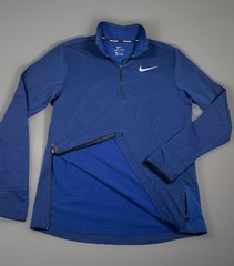 Nike Therma 1/2 Zip Running Pullover Top 928557-492 Men’s Size M Navy