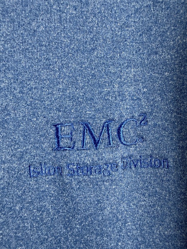 Cutter & Buck DryTec 1/4 Zip Pullover Mens Large Blue EMC Logo gallery