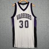 Vintage Russell Men 42 Medium Warriors 30 Basketball Jersey Satin Purple USA gallery
