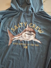 Salty Crew Lurking Hoodie Medium New MSRP $64.95