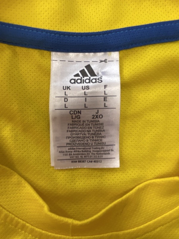 Adidas 2015 Boston Marathon Long Sleeve Shirt Large Yellow CLIMALITE gallery