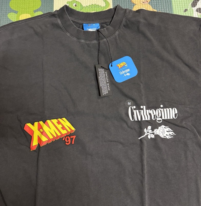Civil Regime x Marvel Wolverine Mens Sz Medium Black Vintage Wash T-Shirt NEW!!! gallery