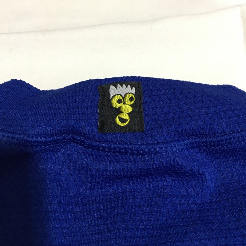 VTG 90s Adidas Equipment Mens Large Long Sleeve Training Shirt Blue Made in USA gallery