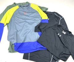 Nike Drifit & Running Men’s Set Of 4 Shirts Sz Medium Base Layer Gym Workout