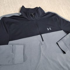 Under Armour Golf Sweatshirt Men XL Storm Midlayer 1/4 Zip Performance Water Res
