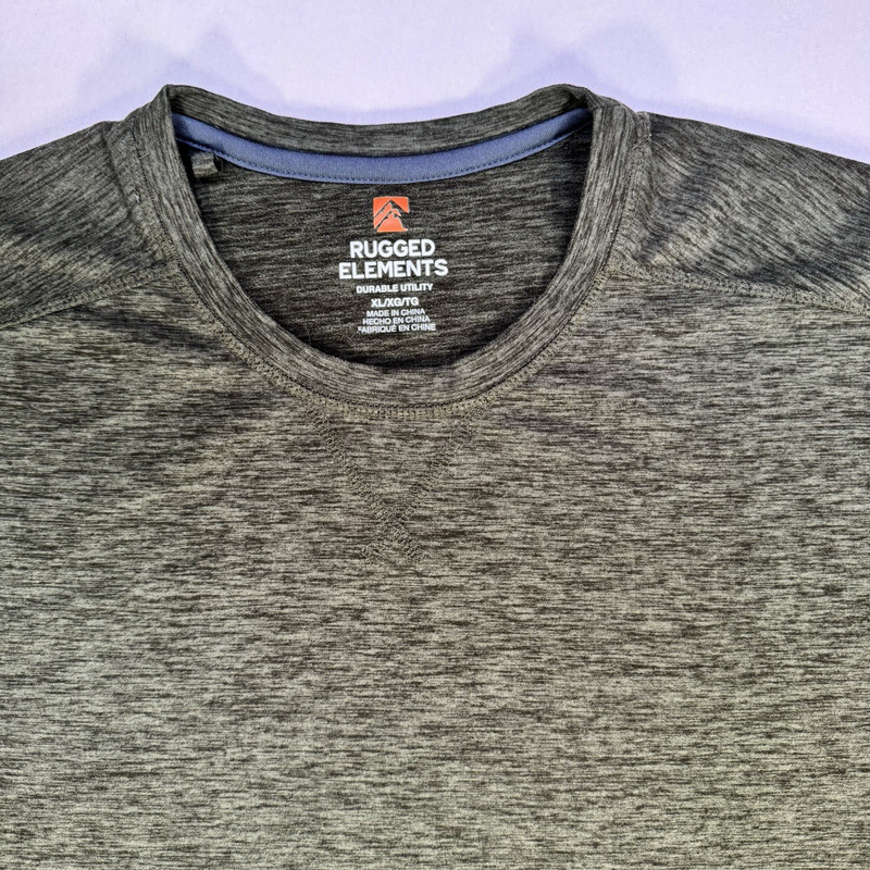 Rugged Elements Gray Long Sleeve Shirt Men’s XL Tall Performance Utility gallery