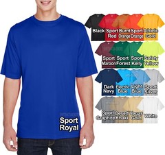 Mens Moisture Wicking T-Shirt Dri Fit Performance Tee XS-XL 2XL, 3XL, 4XL NEW