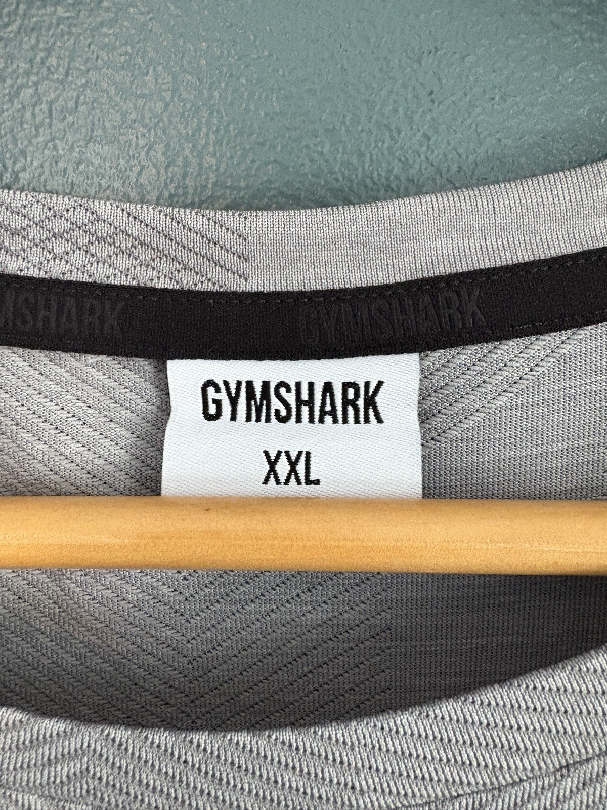 Gymshark Men's Apex Lightweight Performance Geometric T-Shirt 2XL Gray gallery
