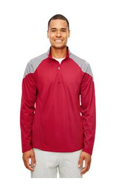 NWT Team 365 TT27 - Men's Command Colorblock Snag-Protection Quarter-Zip gallery