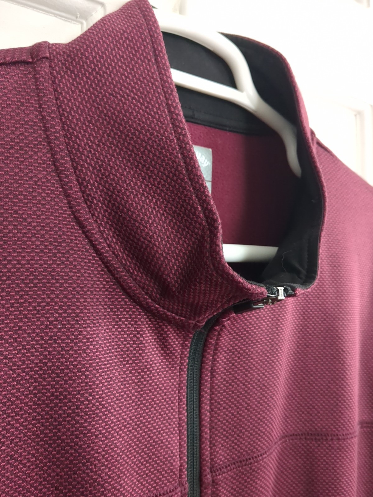 Callaway Men’s XXL Quarter Zip Pullover Long Sleeve Top Pockets gallery