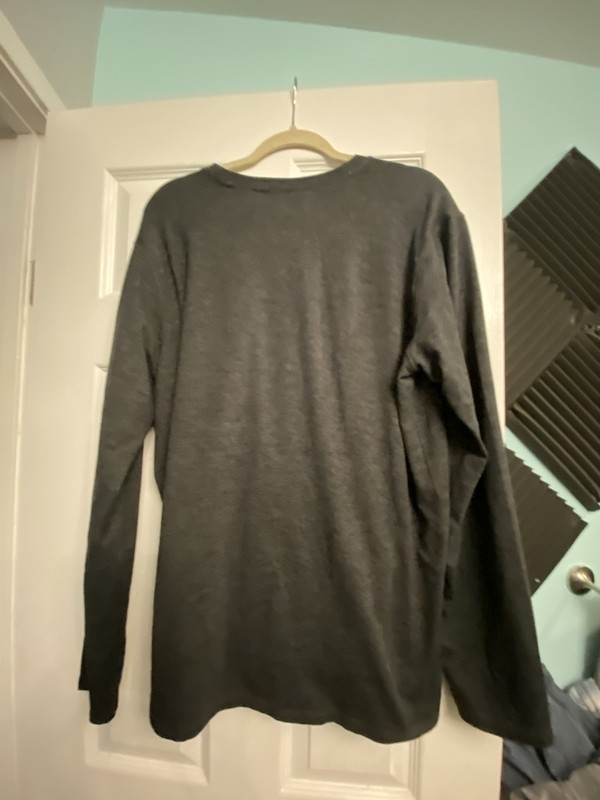 Rugged Elements Durable Utility Men's Gray Long Sleeve T-Shirt Size L gallery