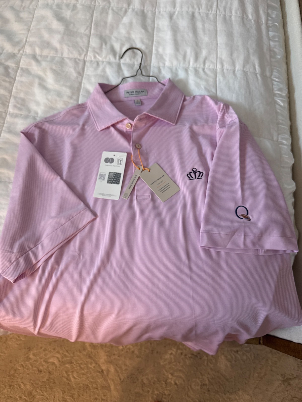 2026 Peter Millar Summer Quail Hallow Summer Comfort Large Polo. gallery